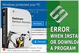 How to Download  and Fix Error